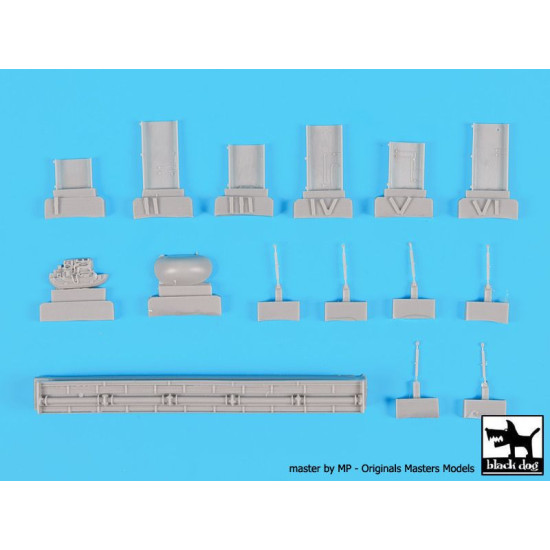 Black Dog A7201 1/72 CH-47 Chinnok accessories set for Italeri