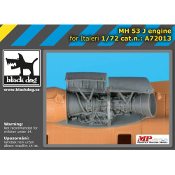 Black Dog A72013 1/72 MH-53 J engine for Italeri