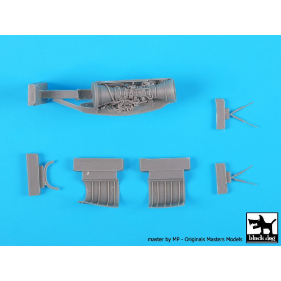 Black Dog A72013 1/72 MH-53 J engine for Italeri