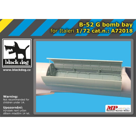 Black Dog A72018 1/72 B-52 G bomb bay for Italeri