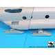 Black Dog A7202 1/72 CH-47 Chinnok ski accessories set for Italeri