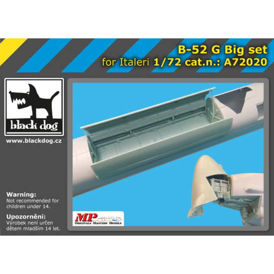 Black Dog A72020 1/72 B-52 G big set for Italeri Black Dog A72020 1/72 B-52 G big set for Italeri