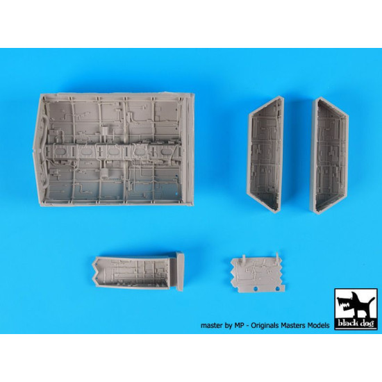 Black Dog A72021 1/72 B-2 Spirit bomb bay+wheel bays for Modelcollect