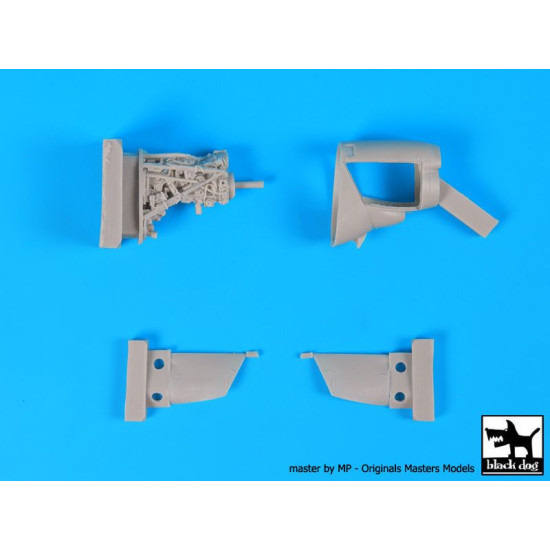 Black Dog A72025 1/72 UP-3 D Orion engine for Hasegawa