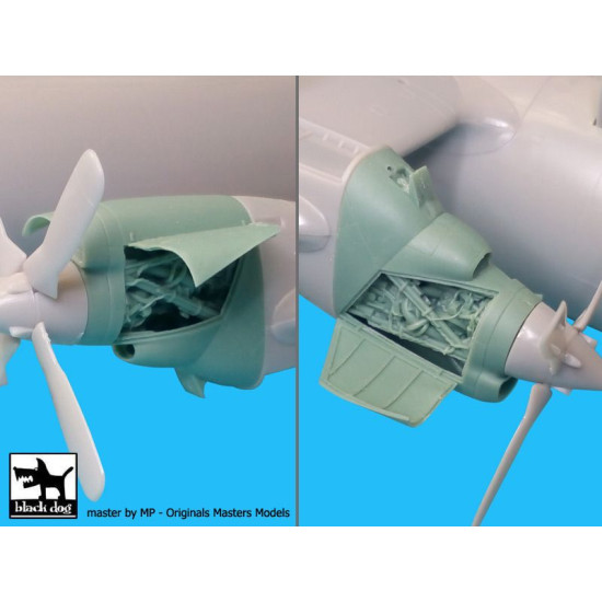 Black Dog A72026 1/72 UP-3 D Orion 2 engines for Hasegawa