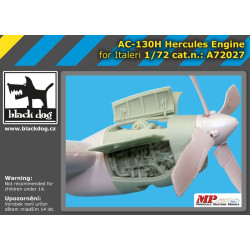 Black Dog A72027 1/72 AC-130 H Hercules engine for Italeri