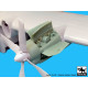 Black Dog A72027 1/72 AC-130 H Hercules engine for Italeri