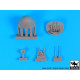 Black Dog A72029 1/72 AC-130 H Hercules radar for Italeri