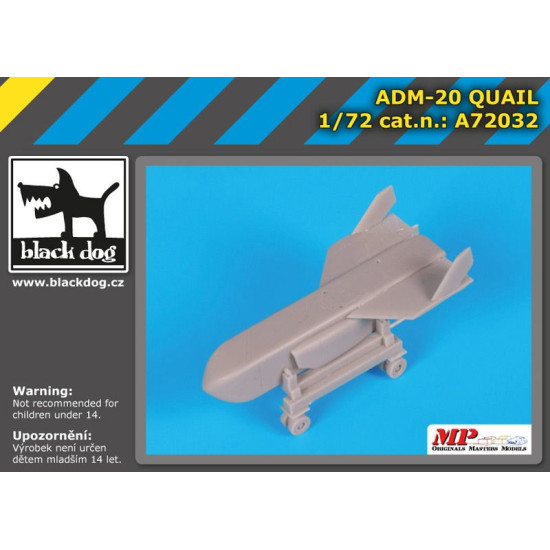 Black Dog A72032 1/72 ADM-20 Quail subsonic decoy cruise missile