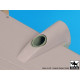 Black Dog A72041 1/72 C-130 exhausts for Italeri