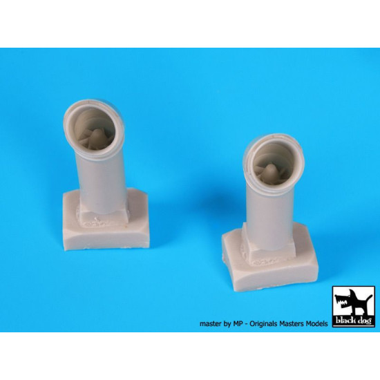 Black Dog A72041 1/72 C-130 exhausts for Italeri