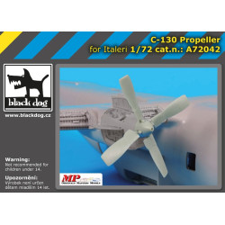 Black Dog A72042 1/72 C-130 propeller for Italeri