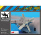 Black Dog A72042 1/72 C-130 propeller for Italeri