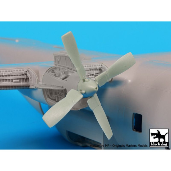 Black Dog A72042 1/72 C-130 propeller for Italeri