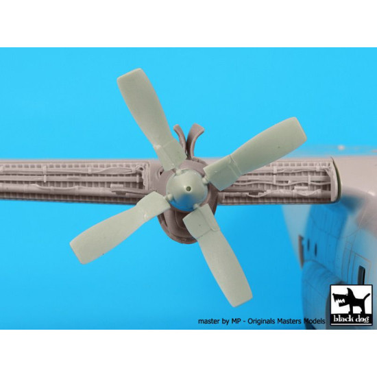 Black Dog A72042 1/72 C-130 propeller for Italeri