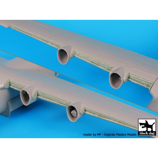 Black Dog A72044 1/72 C-130 wing leading edges for Italeri