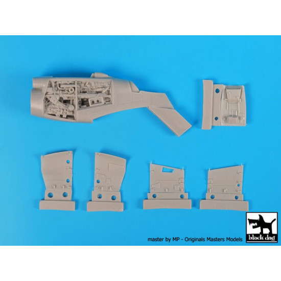 Black Dog A72046 1/72 A-400 M Atlas 2 engines for Revell