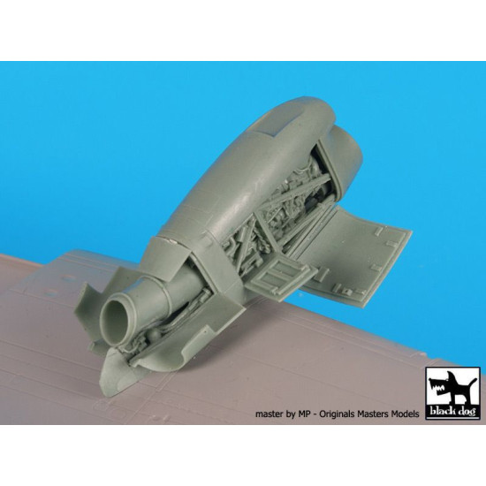 Black Dog A72047 1/72 C-27 J Spartan 1 engine for Italeri