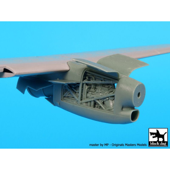 Black Dog A72048 1/72 C-27 J Spartan 2 engines for Italeri