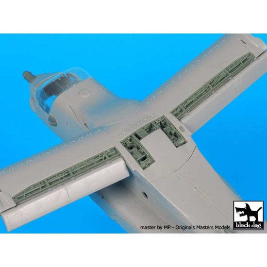 Black Dog A72049 1/72 MV- 22B Osprey Hydraulics and sensors for Hasegawa