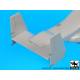 Black Dog A72049 1/72 MV- 22B Osprey Hydraulics and sensors for Hasegawa