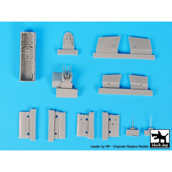 Black Dog A72051 1/72 De Havilland Mosquito Mk VI set #2 for tamiya