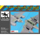 Black Dog A72052 1/72 De Havilland Mosquito Mk VI Big set for Tamiya Black Dog A72052 1/72 De Havilland Mosquito Mk VI Big set for Tamiya