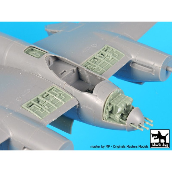 Black Dog A72052 1/72 De Havilland Mosquito Mk VI Big set for Tamiya Black Dog A72052 1/72 De Havilland Mosquito Mk VI Big set for Tamiya
