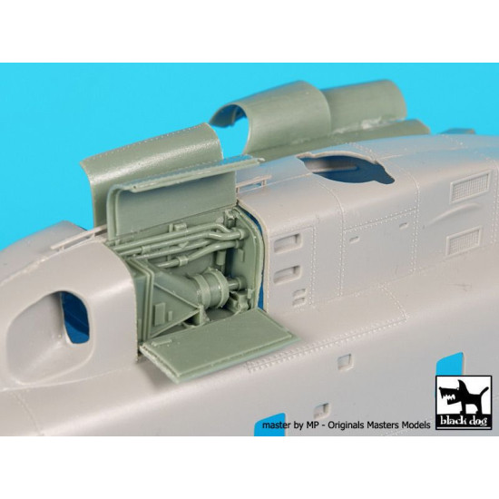 Black Dog A72053 1/72MH-53E Sea Dragon Engines for Italeri
