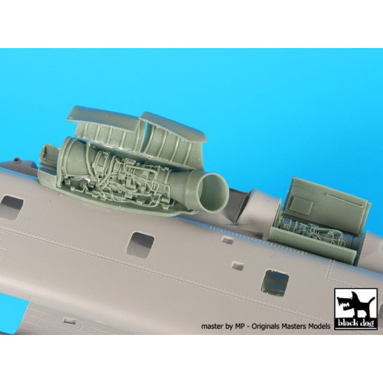 Black Dog A72053 1/72MH-53E Sea Dragon Engines for Italeri