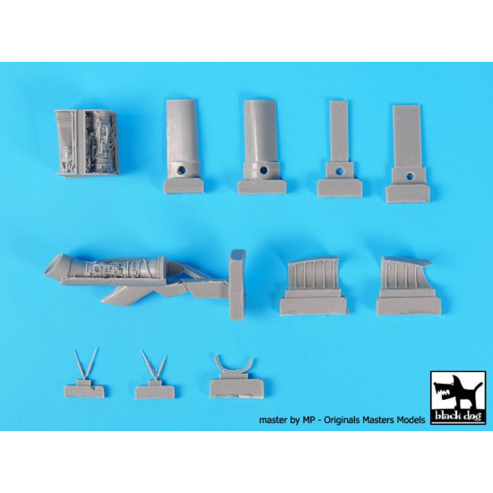 Black Dog A72053 1/72MH-53E Sea Dragon Engines for Italeri