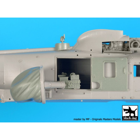 Black Dog A72055 1/72 Sea King AEW 2 radar+electronics for Dragon