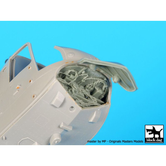 Black Dog A72055 1/72 Sea King AEW 2 radar+electronics for Dragon