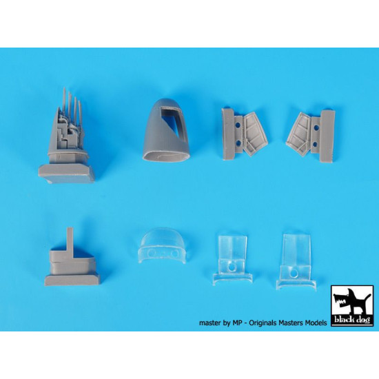 Black Dog A72057 1/72 B-26 K Counter Invader detail set for Italeri