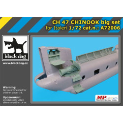 Black Dog A7206 1/72 Ch -47 Chinnok big set for Italeri