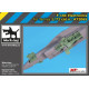 Black Dog A72065 1/72 F-16 C electronics for Tamiya