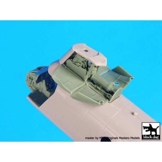 Black Dog A72067 1/72 Ch-46 D front engine+cocpit for Hooby Boss