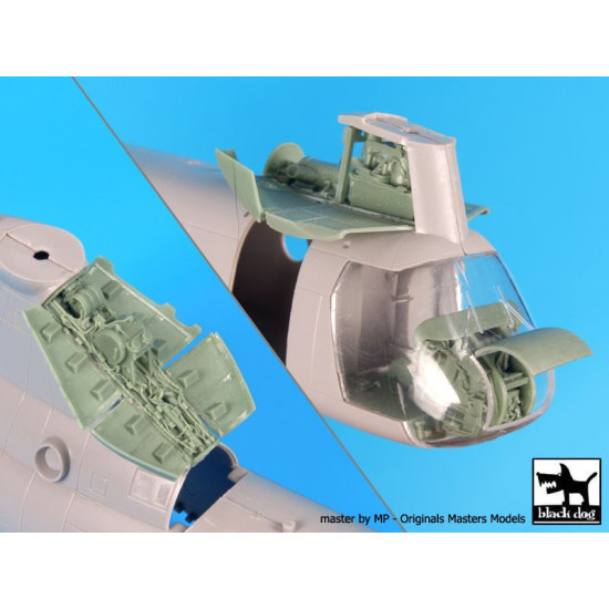 Black Dog A72069 1/72 Ch-46 D big set for Hooby Boss Black Dog A72069 1/72 Ch-46 D big set for Hooby Boss