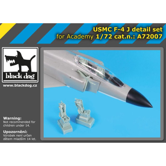 Black Dog A7207 1/72 USMC F4J detail set