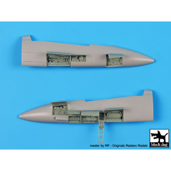 Black Dog A72070 1/72 F-14 A electronics for Academy