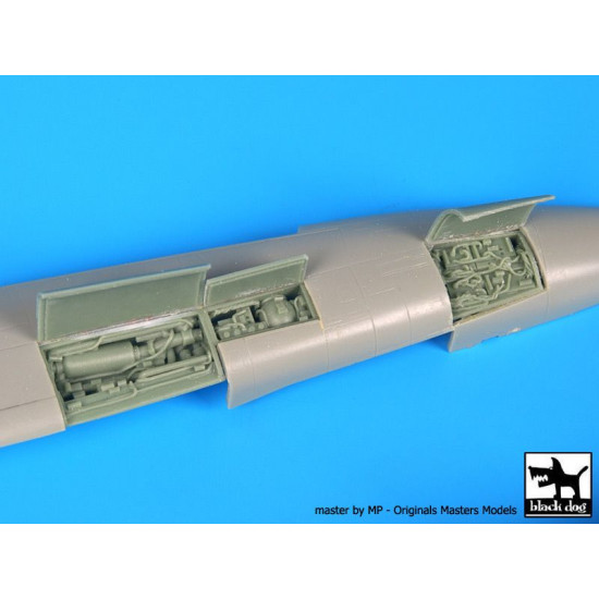 Black Dog A72070 1/72 F-14 A electronics for Academy