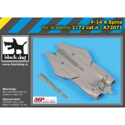 Black Dog A72071 1/72 F-14 A spine for Academy