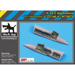 Black Dog A72073 1/72 F-15 C electronics for Hasegawa