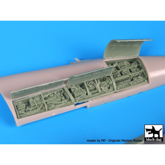 Black Dog A72073 1/72 F-15 C electronics for Hasegawa