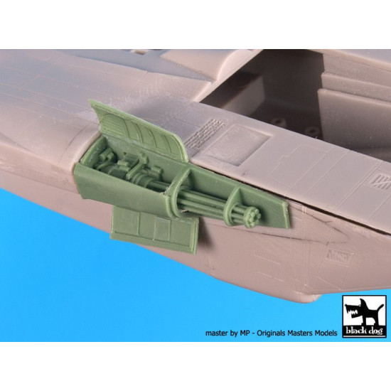 Black Dog A72074 1/72 F-15 C engine+canon for Hasegawa