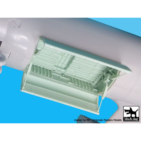 Black Dog A7208 1/72 UP-3 D Orion bomb bay for Hasegawa Black Dog A7208 1/72 UP-3 D Orion bomb bay for Hasegawa