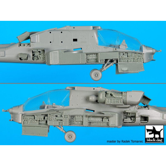 Black Dog A72081 1/72 AH-64 D big set for Academy