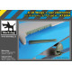 Black Dog A72084 1/72 A-10 wings+rear electronics for Academy