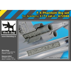 Black Dog A72088 1/72 F-4 Phantom big set for Academy