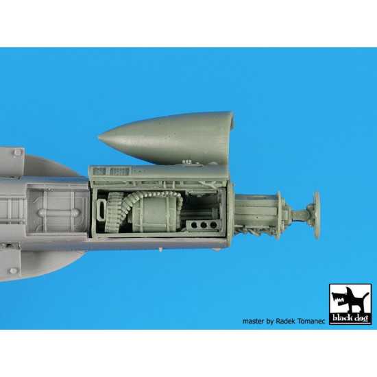 Black Dog A72090 1/72 F-18 radar+canon for Academy